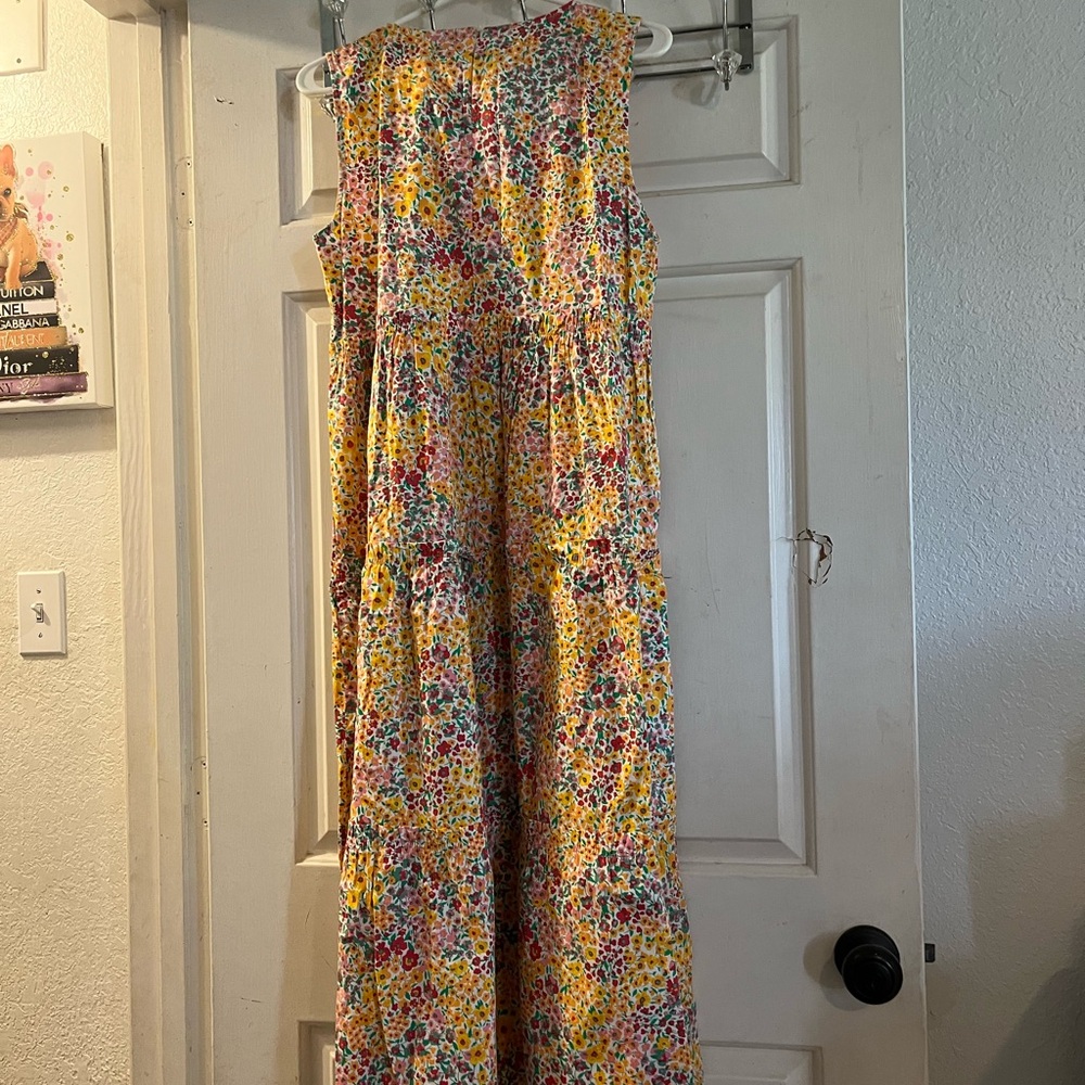 J. Crew Multicolor Floral Dress - Picture 3 of 3